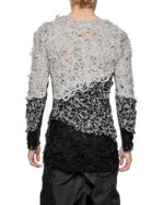 Aspect Layer Staged Fiber Bond Sweater