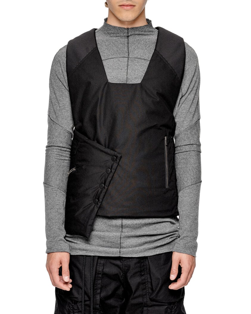 Asymmetric Ripstop Construct Vest