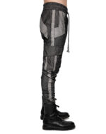 Graphite Cargo Contrast Trousers