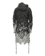 Phase Fiber Bond Dark Hooded Cardigan