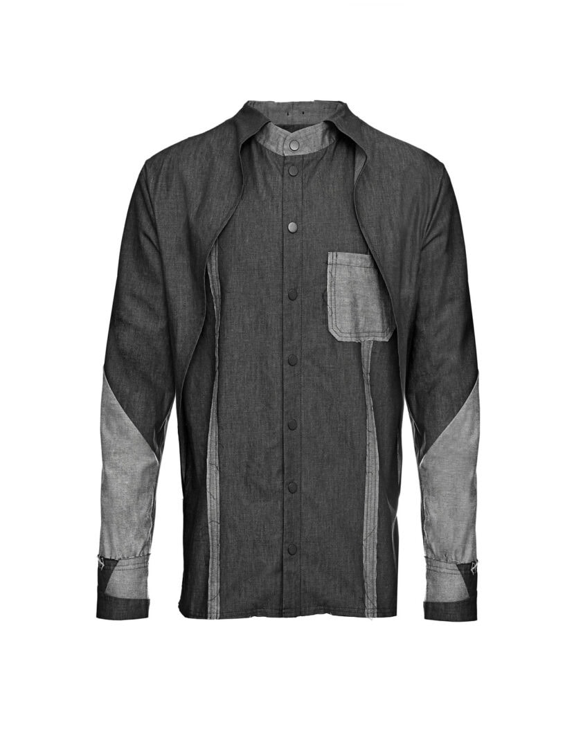 Phase Trigon Deconstruct Grey Shirt