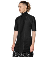 Monument Contrast Turtleneck T-Shirt