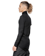 Monument Layers Black Long Sleeve Top