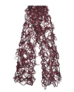 Phase Fiber Bond Red and Black Scarf