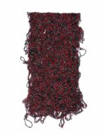 Phase Fiber Bond Red and Black Scarf