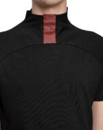 Red Charge Collar Construct T-Shirt