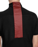 Red Charge Collar Construct T-Shirt
