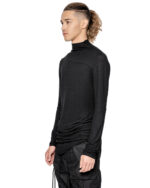 Seamless Collar Long Sleeve Top