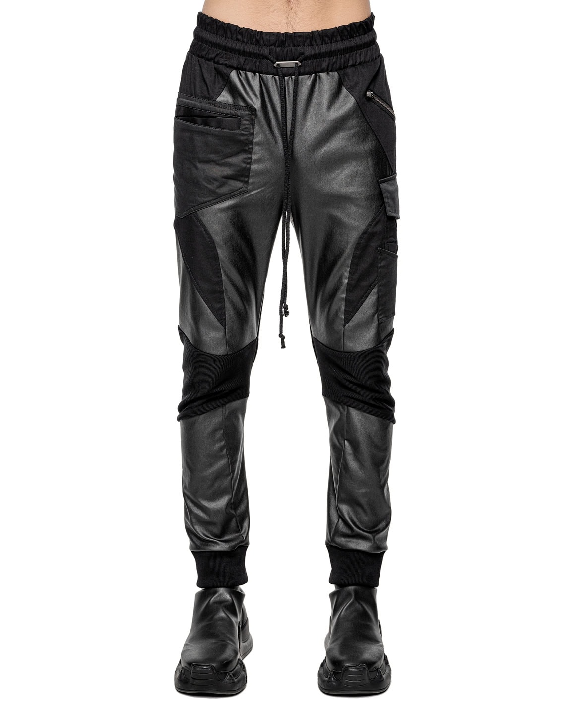 Velocity Linear Panel Biker Trousers