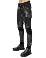 Velocity Linear Panel Biker Trousers