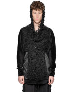 Velvet Fiber Bond Construct Hoodie