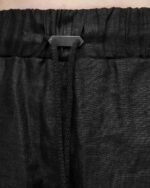 Double Layered Linen Crushed Shorts