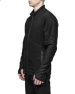 Quark Segment Rib Knit Zip Sweatshirt