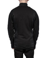 Quark Segment Rib Knit Zip Sweatshirt