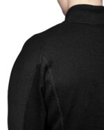 Quark Segment Rib Knit Zip Sweatshirt