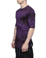 Segment Dyed Violet T-shirt