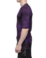 Segment Dyed Violet T-shirt
