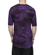 Segment Dyed Violet T-shirt