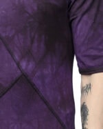 Segment Dyed Violet T-shirt