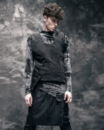 Asymmetric Ripstop Construct Vest