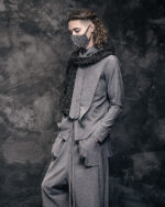 Phase Light Grey Deconstruct Tie