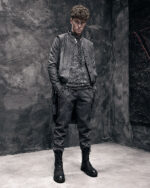 Wool Graphite Elongated Layers Coat