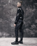 Velocity Linear Panel Biker Trousers