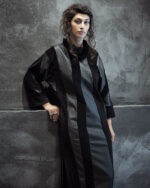 Velocity Linear Collar Dress