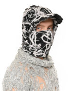 Aspect Fiber Patchwork Visor Head Mask