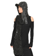 Phase Charcoal Fiber Bond Visor Head Mask