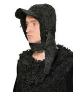 PHASE FIBER BOND BLACK VISOR Head Mask