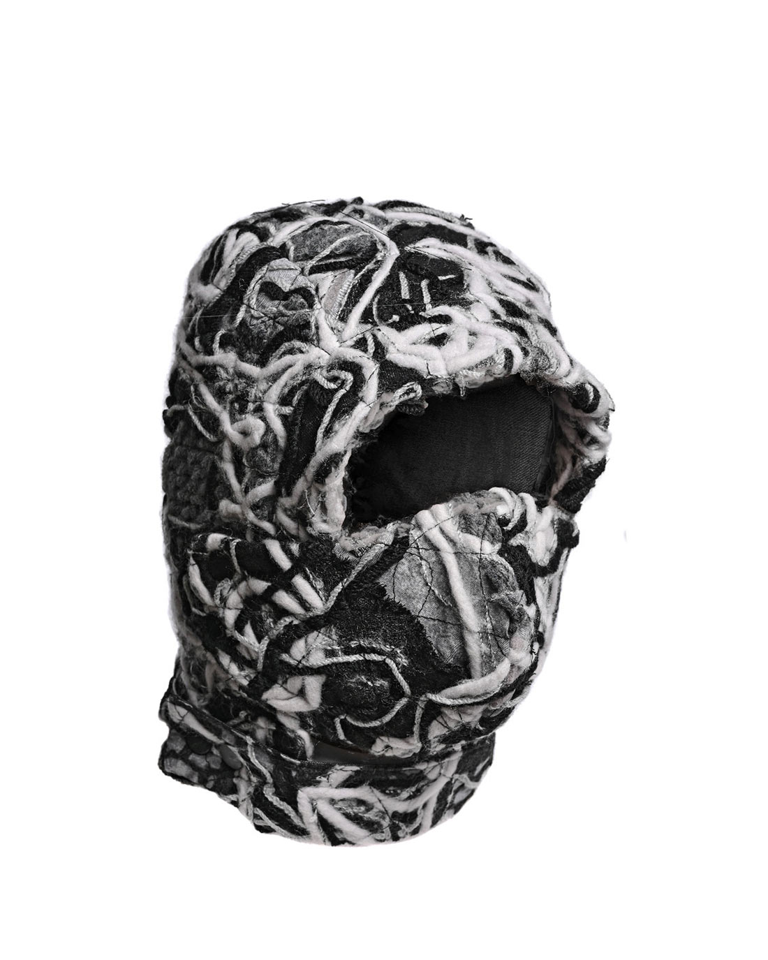 Aspect Fiber Patchwork Head Mask