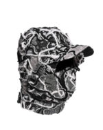 Aspect Fiber Patchwork Visor Head Mask