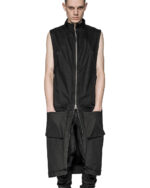 Utility Sleeveless Vest Jacket