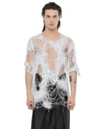 Clouded Web Bonded T-Shirt