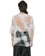 Clouded Web Bonded T-Shirt