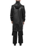 Construct High Collar Hood Vegan Parka