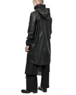 Construct High Collar Hood Vegan Parka