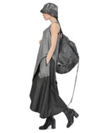 Contrast Segment Layered Dress