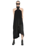 Deconstruct Collar Open Back Dress