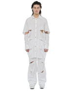 Division Cut Linear Collar Shirt