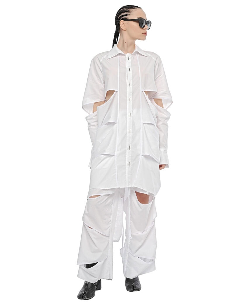 External Division Cut Trousers