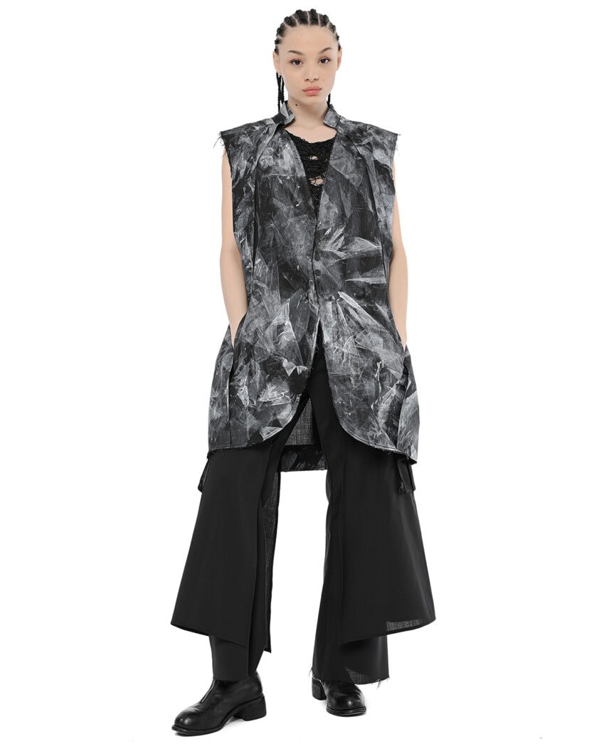 Double Layered Bell Bottom Pants