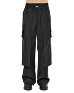 Double Layers Loose Cut Pants