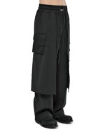 Double Layers Loose Cut Pants