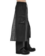 Double Layers Loose Cut Pants