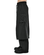 Double Layers Loose Cut Pants