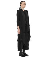 Draped Layered Blazer Jacket