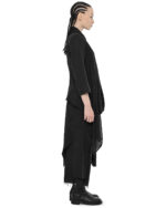 Draped Layered Blazer Jacket