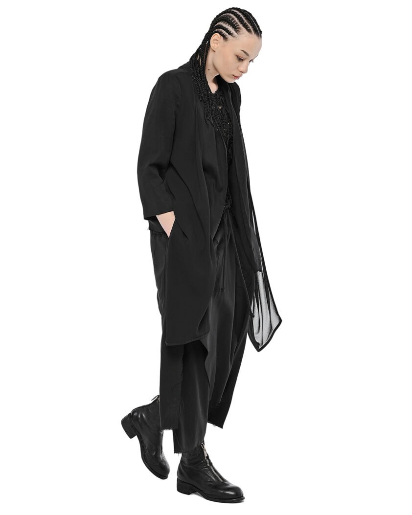 Draped Layered Blazer Jacket